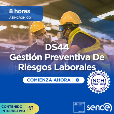 Gestión Preventiva de los Riesgos Laborales DS44
