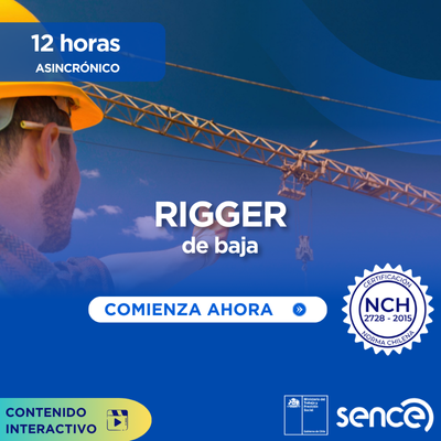 Técnica de izaje seguro y Rigger
